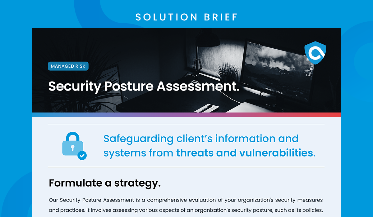 security posture assessment